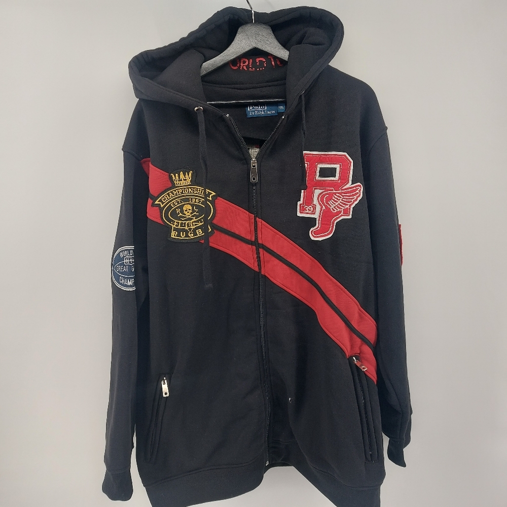 Black and Red Men's Hoodie